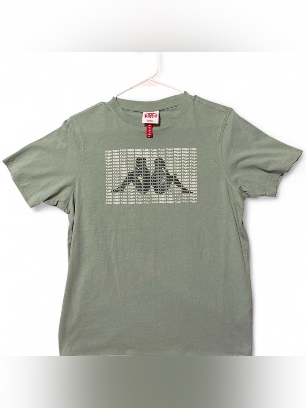 Kappa Men's Sage Green Logo Tee